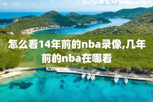 怎么看14年前的nba录像,几年前的nba在哪看