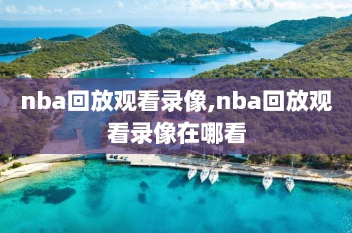 nba回放观看录像,nba回放观看录像在哪看