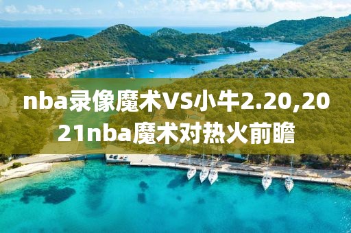 nba录像魔术VS小牛2.20,2021nba魔术对热火前瞻