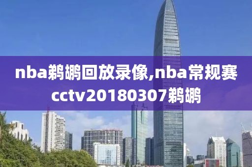 nba鹈鹕回放录像,nba常规赛cctv20180307鹈鹕