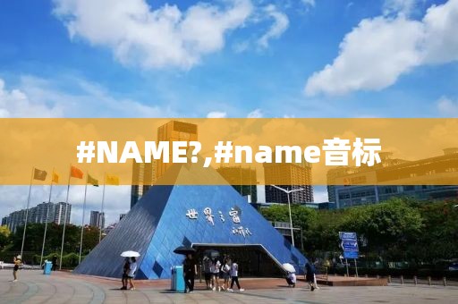 #NAME?,#name音标